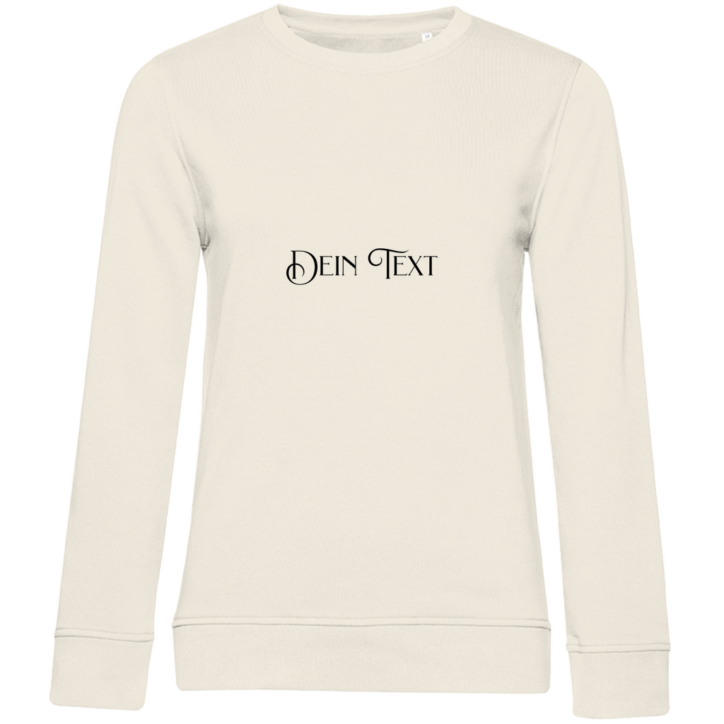 Damen Premium Bio Sweatshirt .