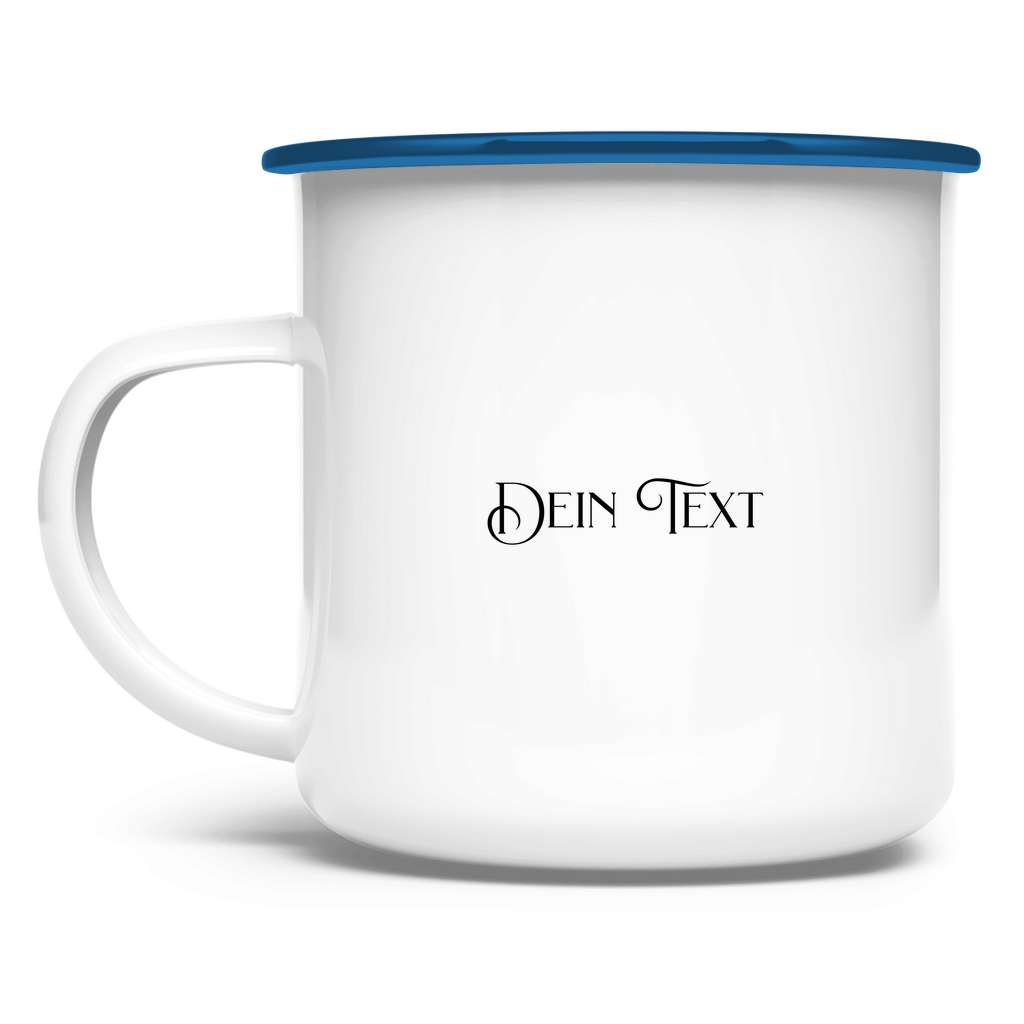 Emaille Tasse .