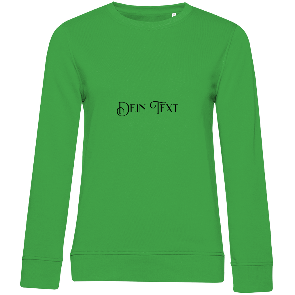 Damen Premium Bio Sweatshirt .