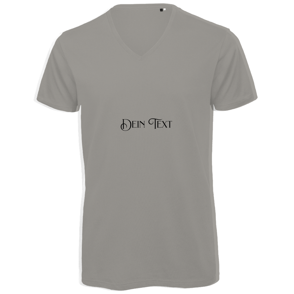Herren Premium Bio V-Neck T-Shirt .