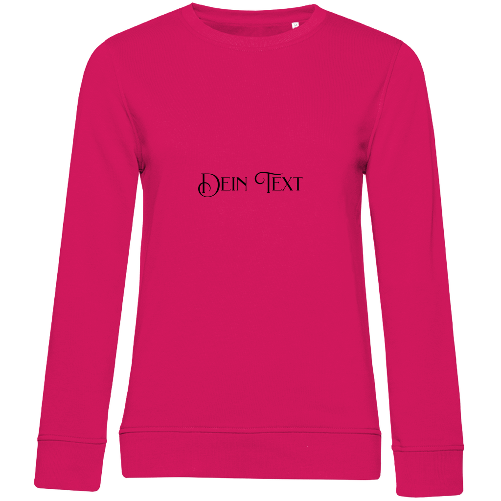 Damen Premium Bio Sweatshirt .