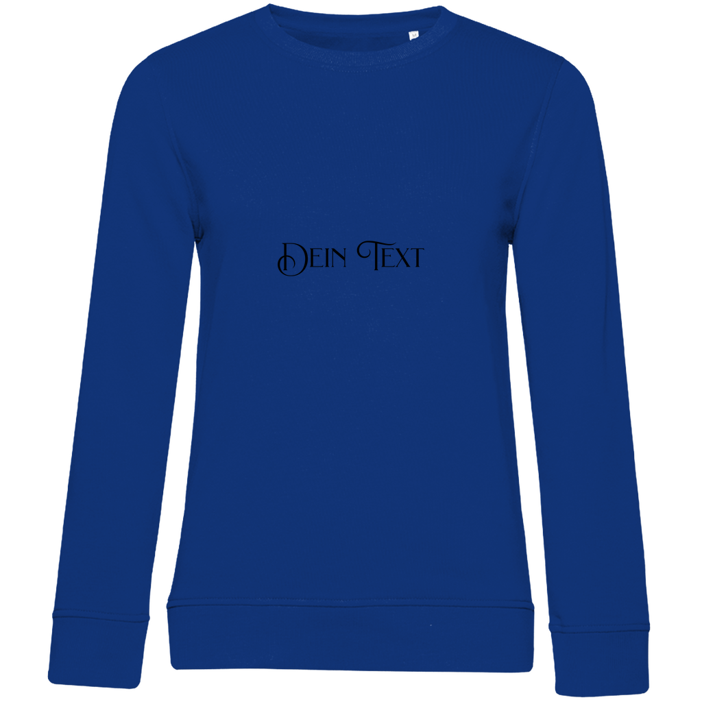 Damen Premium Bio Sweatshirt .
