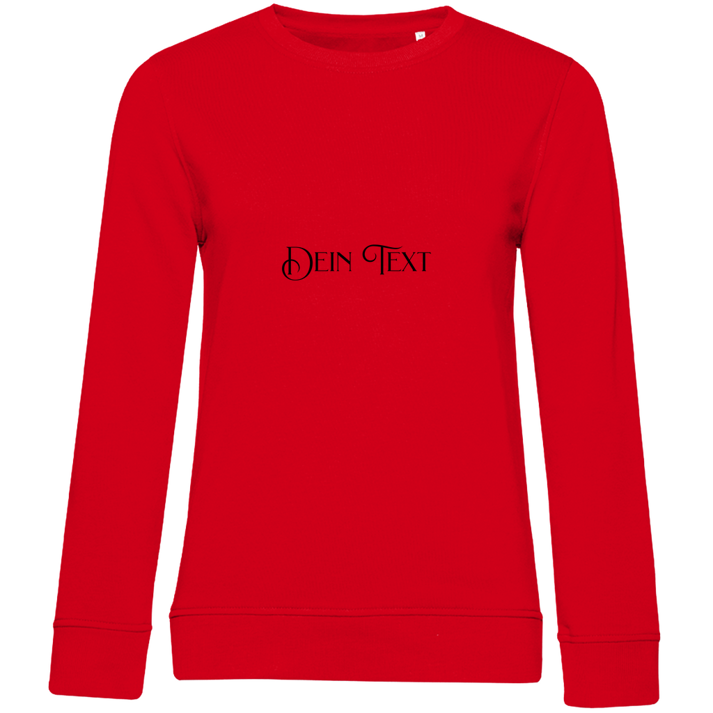 Damen Premium Bio Sweatshirt .
