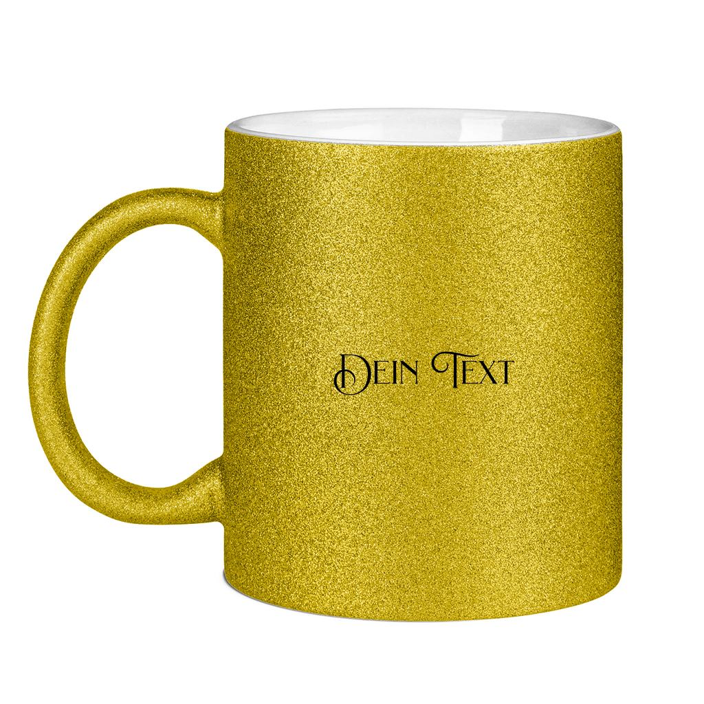 Glitzertasse .