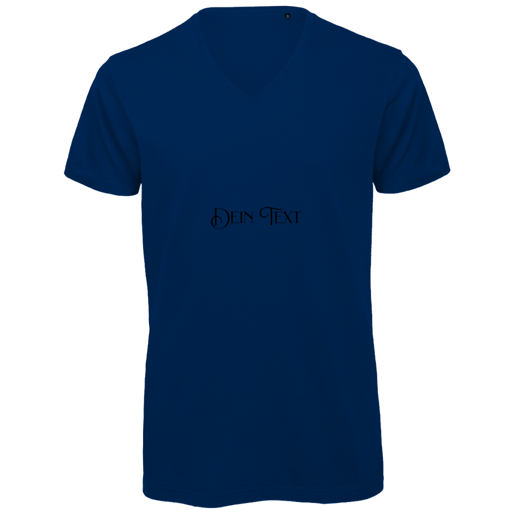 Herren Premium Bio V-Neck T-Shirt .