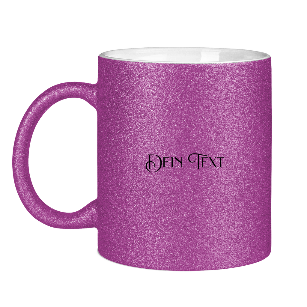 Glitzertasse .