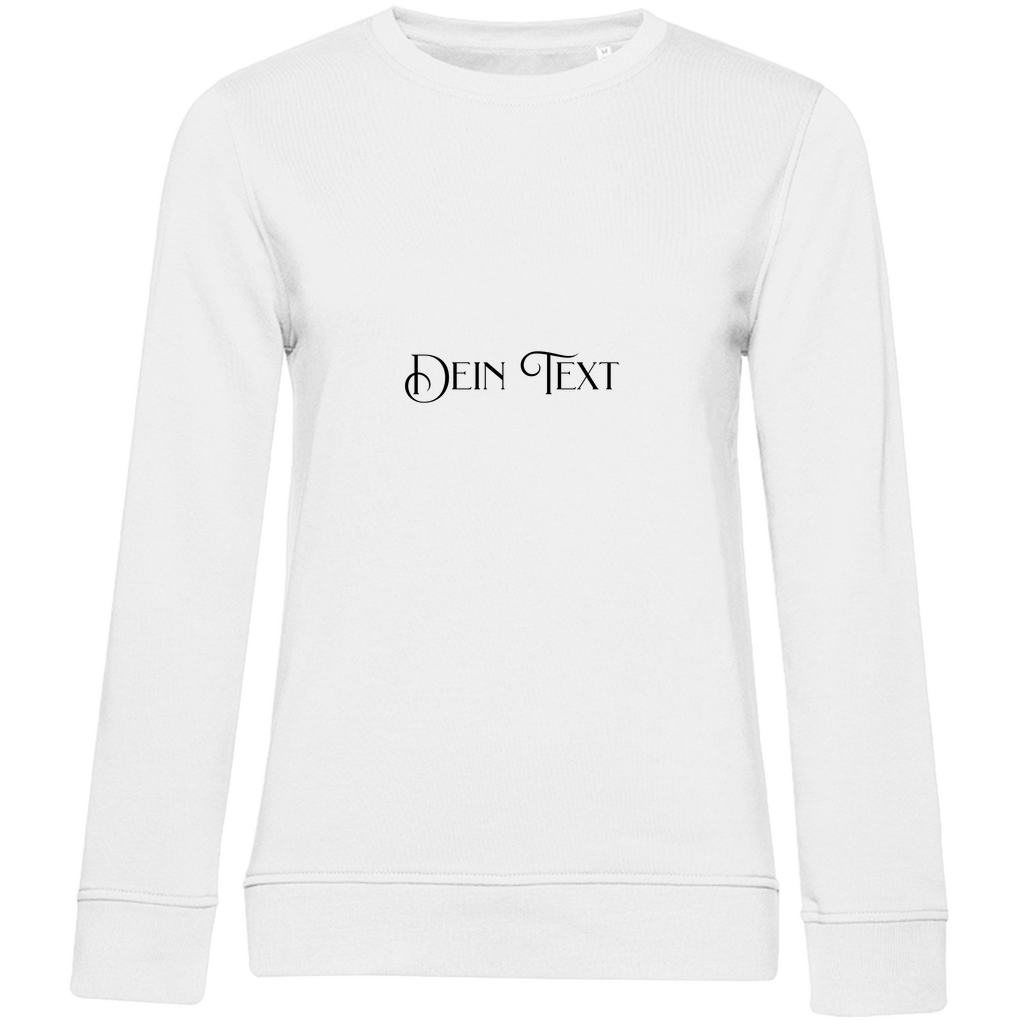 Damen Premium Bio Sweatshirt .