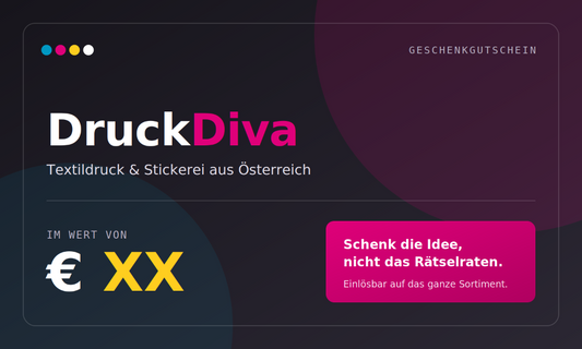 Gutscheinkarte bei Druckdiva